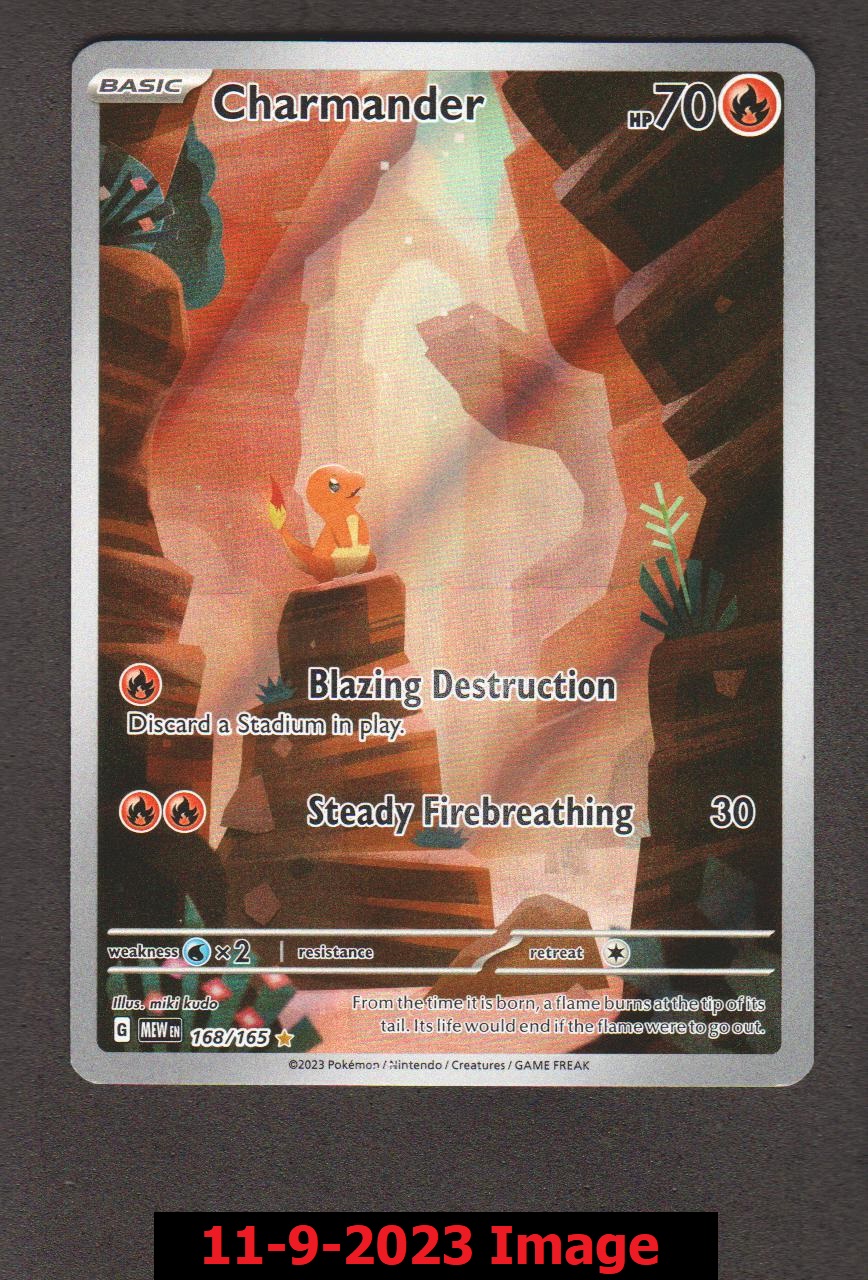 Charmander - 168/165 - Illustration Rare